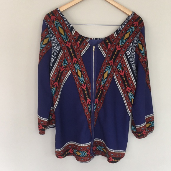 Francesca’s Blue Rain blouse - Picture 4 of 8